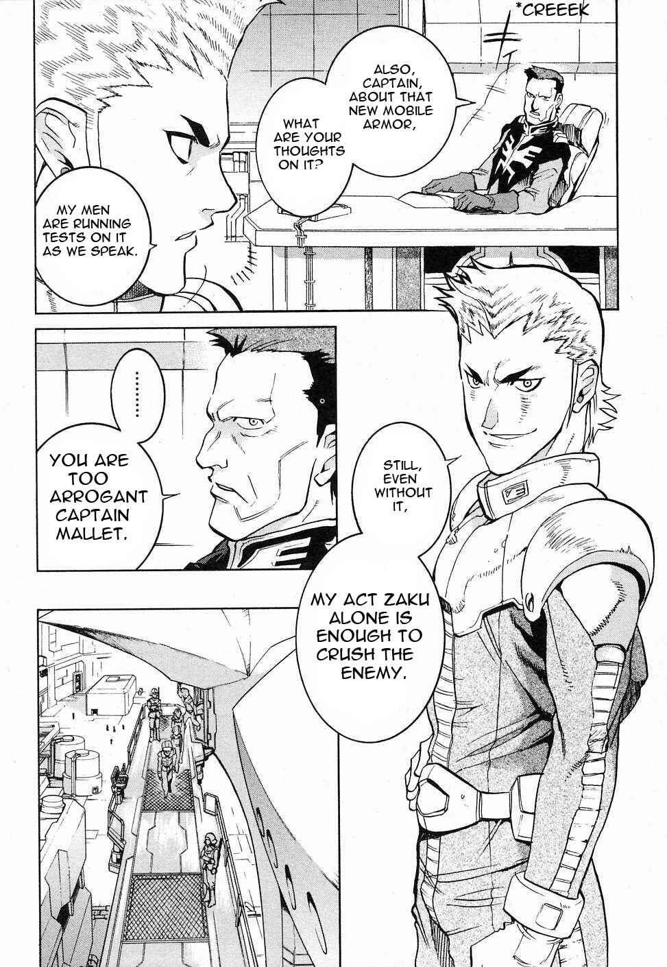 Page 13 Chapter 5 Mobile Suit Gundam Gaiden REBELLION: Space, at the End of a Flash...