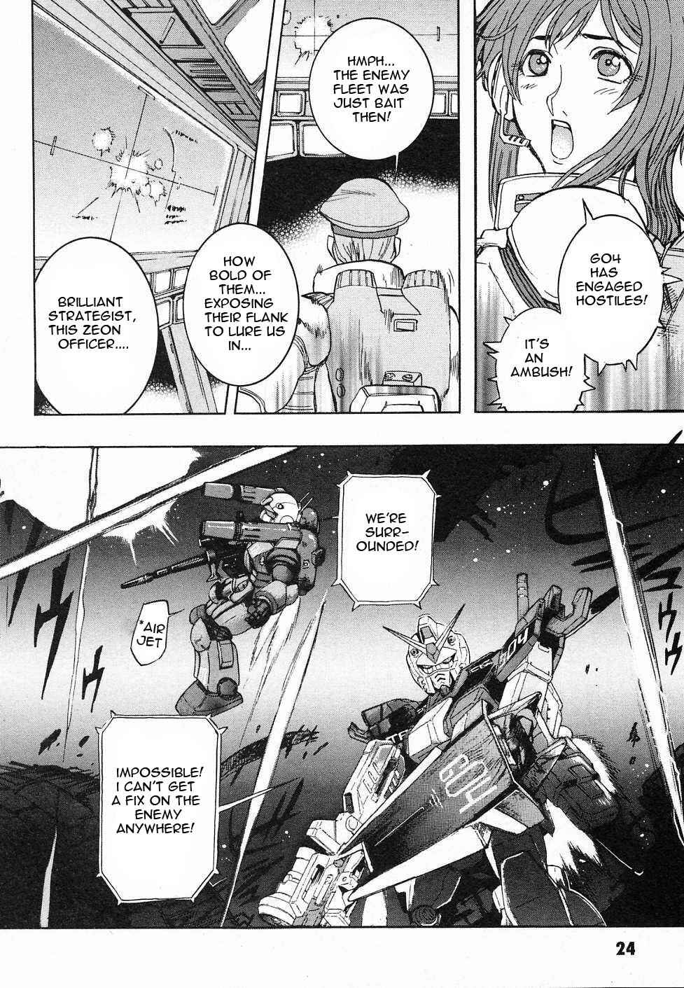 Page 27 Chapter 5 Mobile Suit Gundam Gaiden REBELLION: Space, at the End of a Flash...