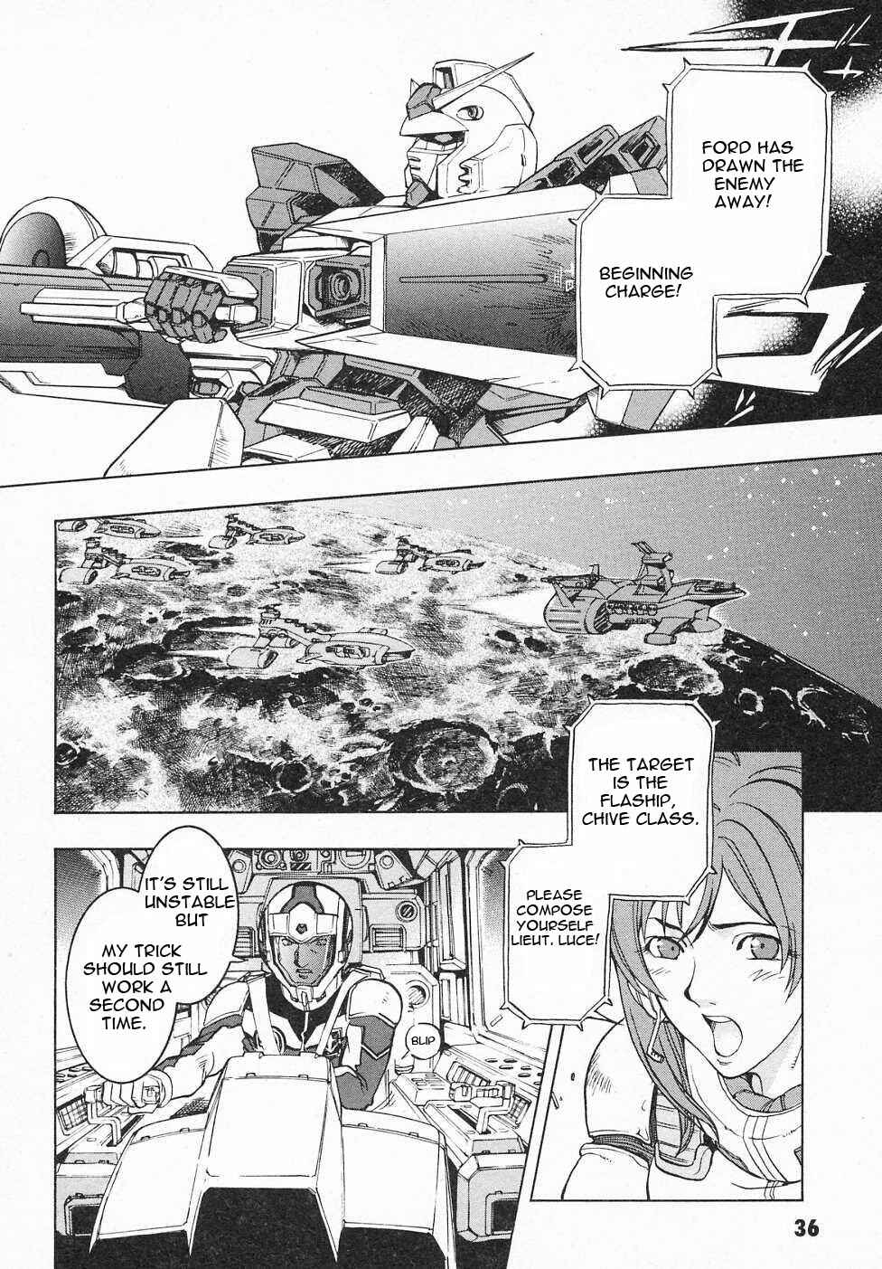 Page 39 Chapter 5 Mobile Suit Gundam Gaiden REBELLION: Space, at the End of a Flash...