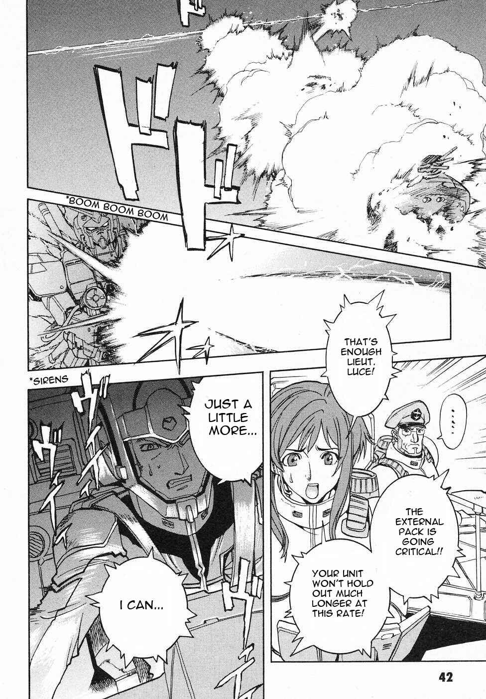 Page 45 Chapter 5 Mobile Suit Gundam Gaiden REBELLION: Space, at the End of a Flash...