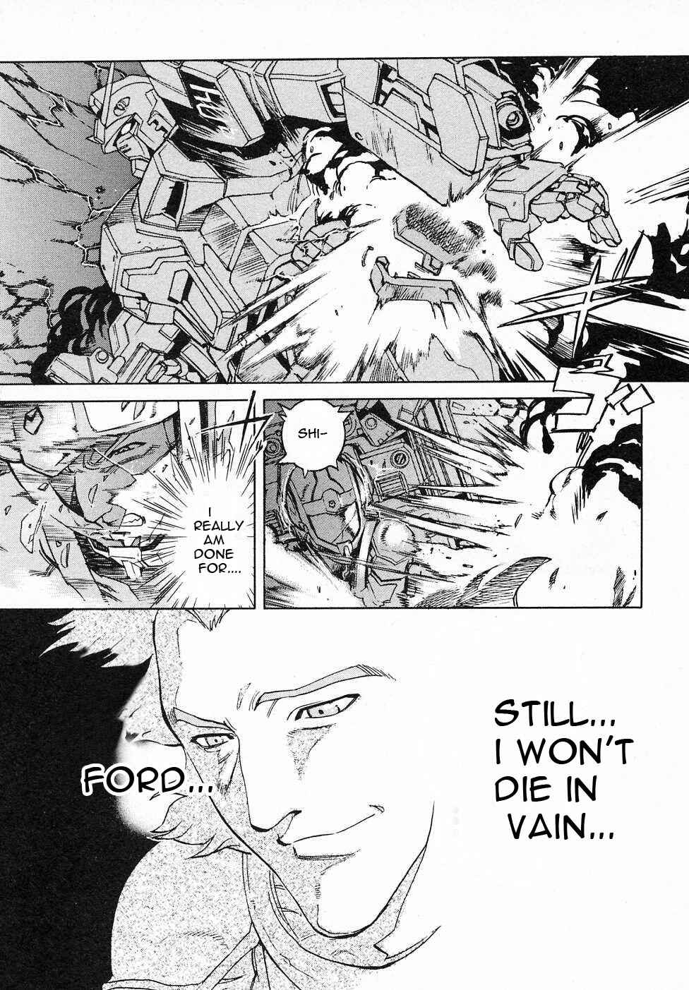 Page 48 Chapter 5 Mobile Suit Gundam Gaiden REBELLION: Space, at the End of a Flash...