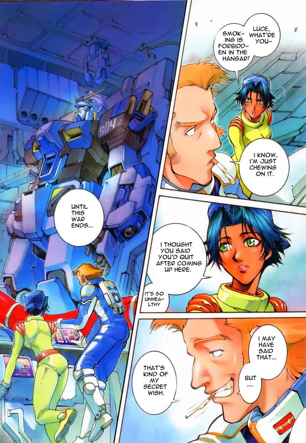 Page 5 Chapter 5 Mobile Suit Gundam Gaiden REBELLION: Space, at the End of a Flash...