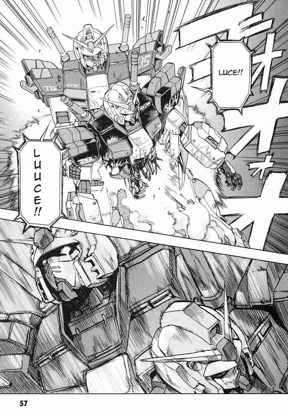 Page 10 Chapter 6 Mobile Suit Gundam Gaiden REBELLION: Space, at the End of a Flash...