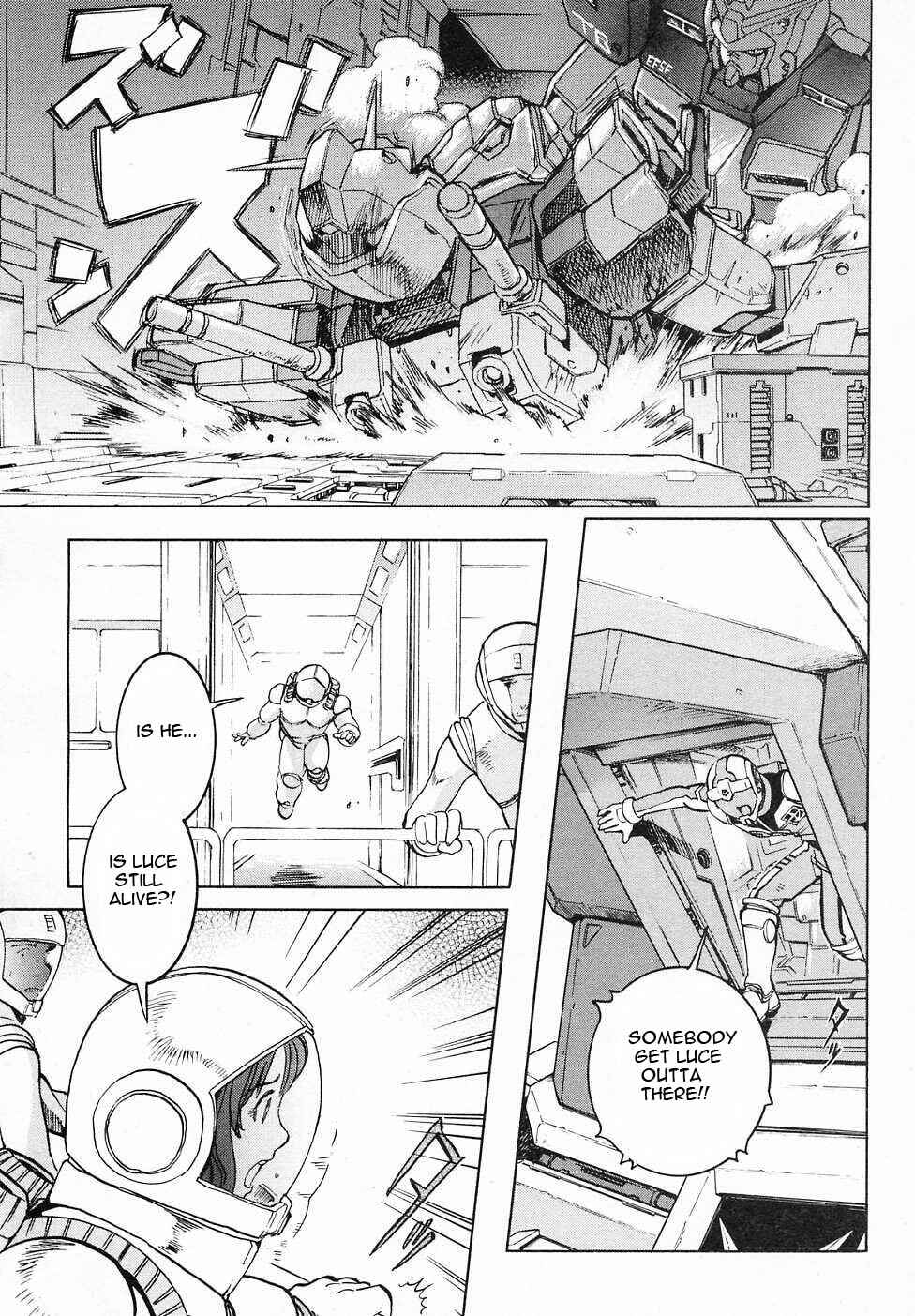 Page 12 Chapter 6 Mobile Suit Gundam Gaiden REBELLION: Space, at the End of a Flash...