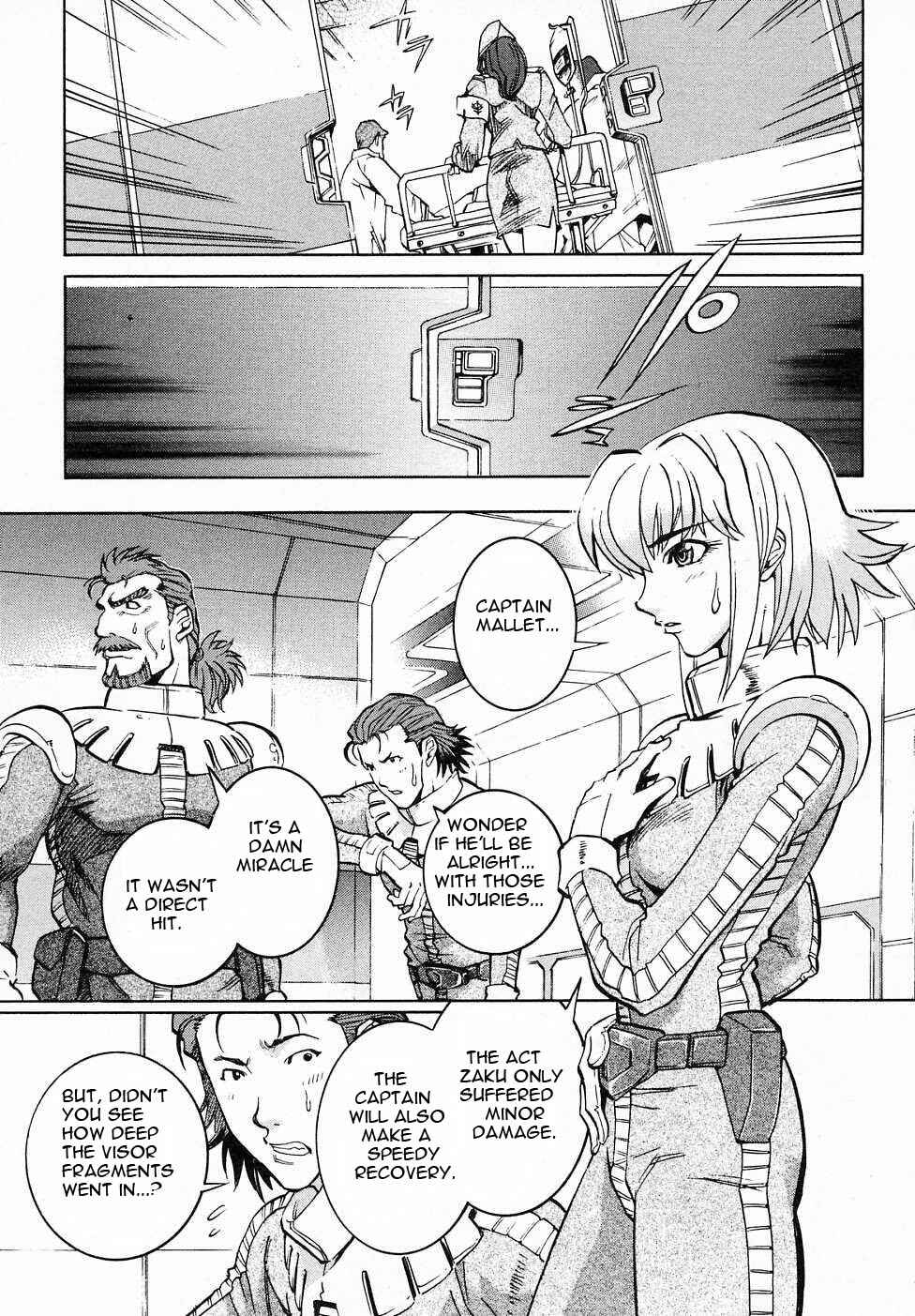 Page 18 Chapter 6 Mobile Suit Gundam Gaiden REBELLION: Space, at the End of a Flash...