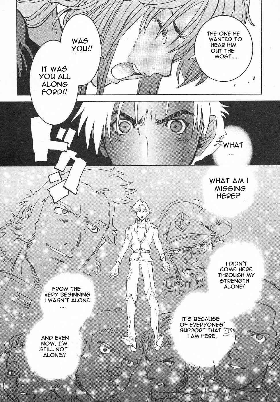 Page 35 Chapter 6 Mobile Suit Gundam Gaiden REBELLION: Space, at the End of a Flash...