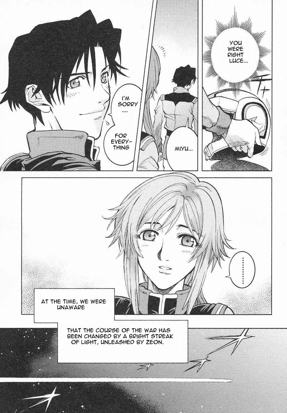 Page 36 Chapter 6 Mobile Suit Gundam Gaiden REBELLION: Space, at the End of a Flash...