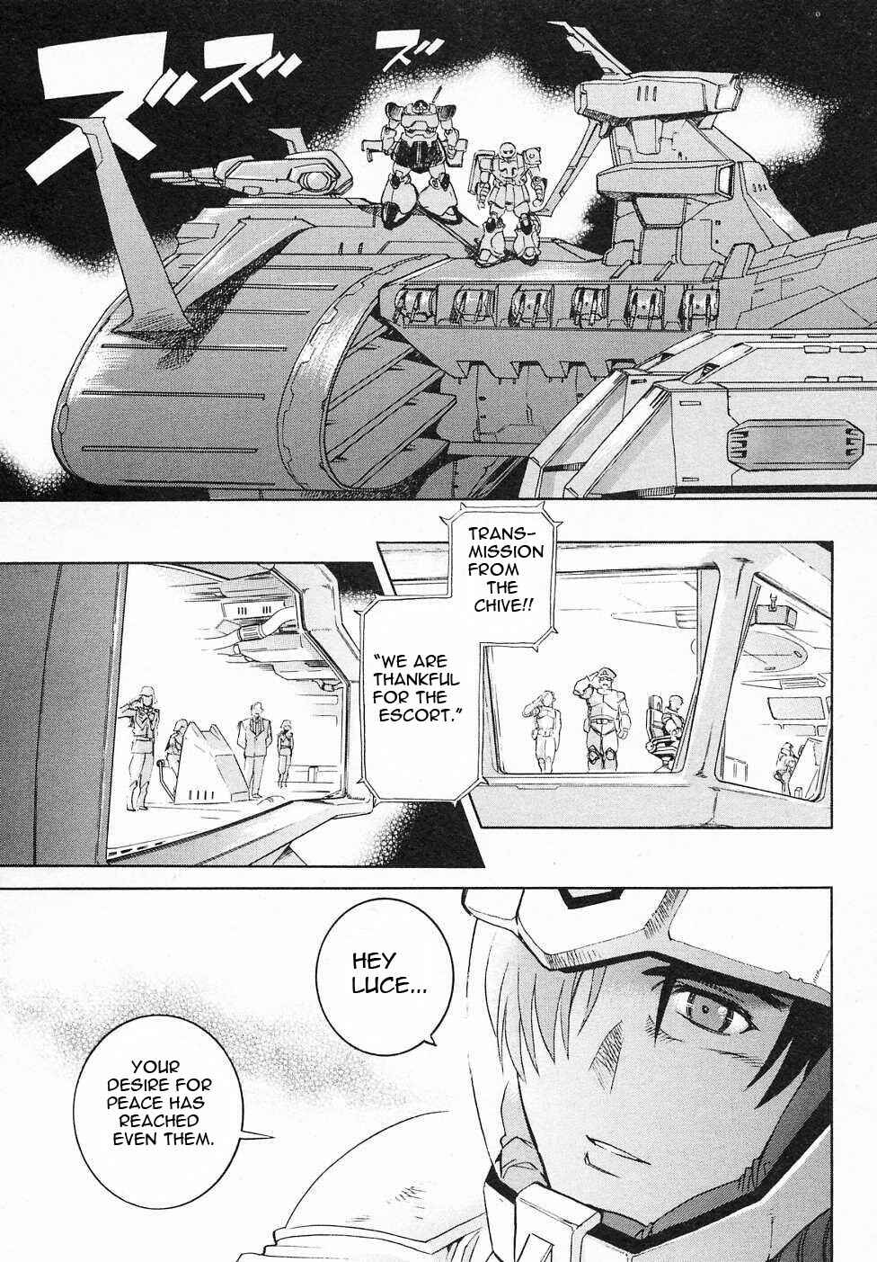 Page 42 Chapter 6 Mobile Suit Gundam Gaiden REBELLION: Space, at the End of a Flash...