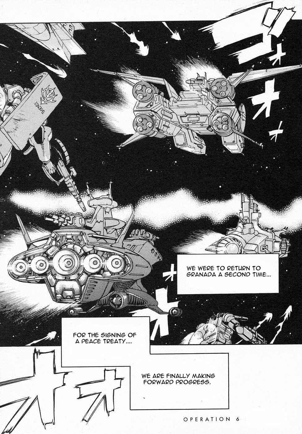 Page 43 Chapter 6 Mobile Suit Gundam Gaiden REBELLION: Space, at the End of a Flash...