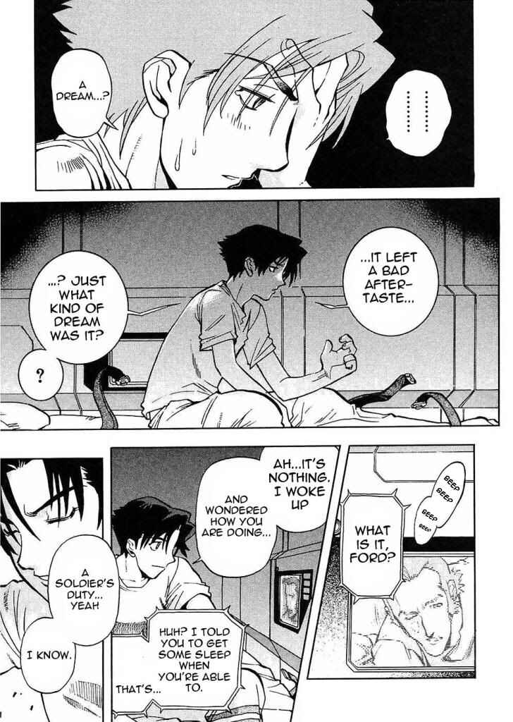 Page 10 Chapter 9 Mobile Suit Gundam Gaiden REBELLION: Space, at the End of a Flash...