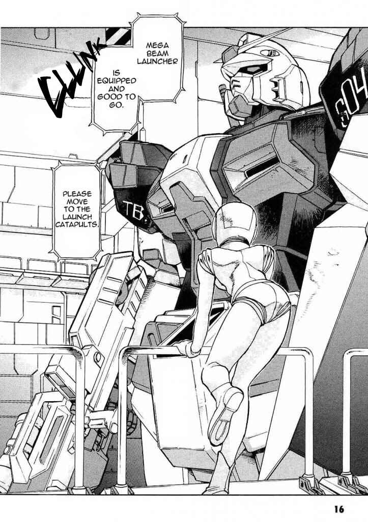 Page 19 Chapter 9 Mobile Suit Gundam Gaiden REBELLION: Space, at the End of a Flash...