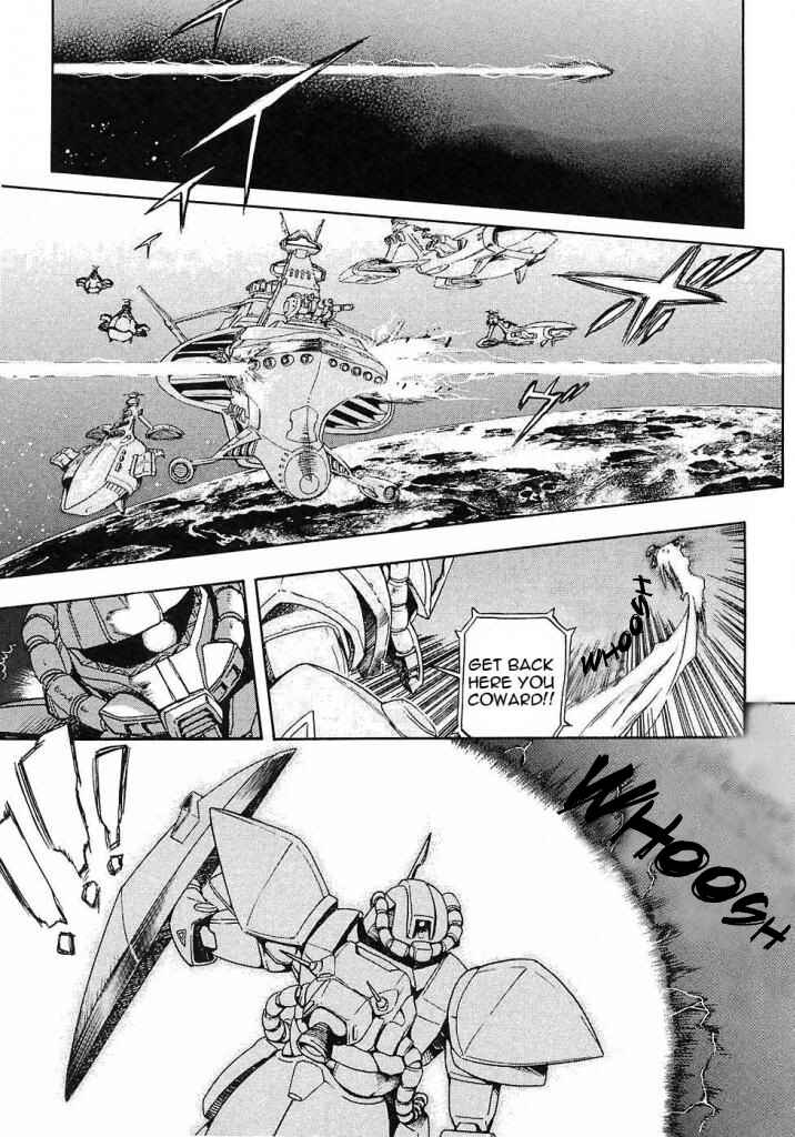 Page 28 Chapter 9 Mobile Suit Gundam Gaiden REBELLION: Space, at the End of a Flash...