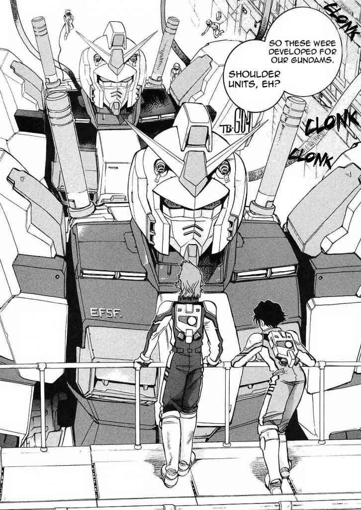 Page 43 Chapter 9 Mobile Suit Gundam Gaiden REBELLION: Space, at the End of a Flash...