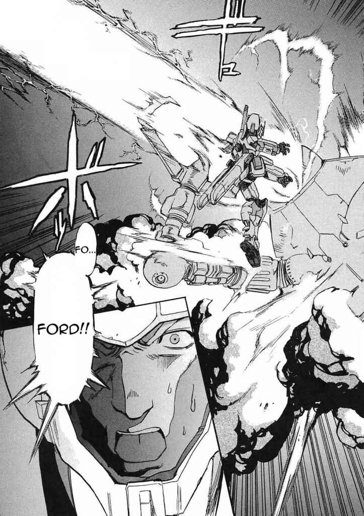 Page 22 Chapter 11 Mobile Suit Gundam Gaiden REBELLION: Space, at the End of a Flash...