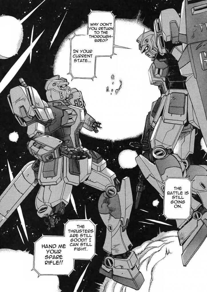 Page 25 Chapter 11 Mobile Suit Gundam Gaiden REBELLION: Space, at the End of a Flash...
