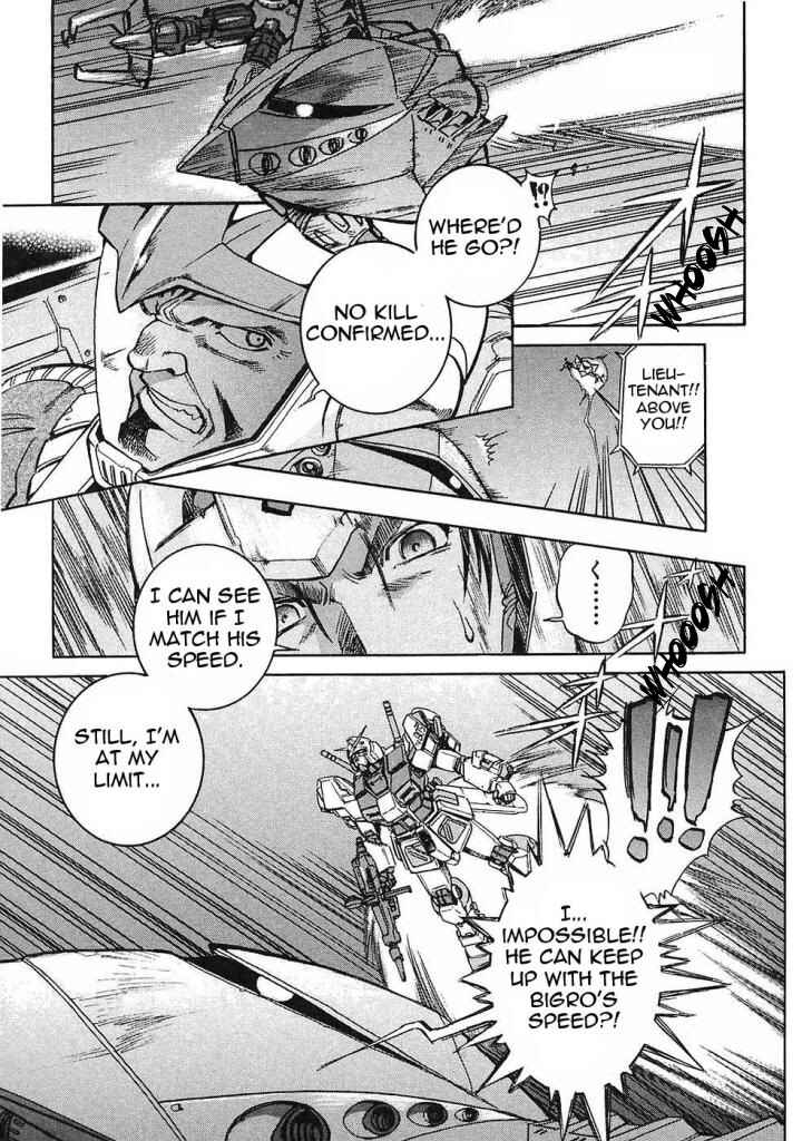 Page 8 Chapter 11 Mobile Suit Gundam Gaiden REBELLION: Space, at the End of a Flash...