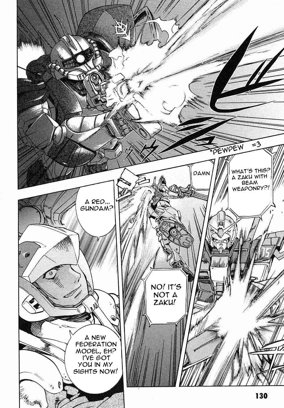 Page 35 Chapter 3 Mobile Suit Gundam Gaiden REBELLION: Space, at the End of a Flash...