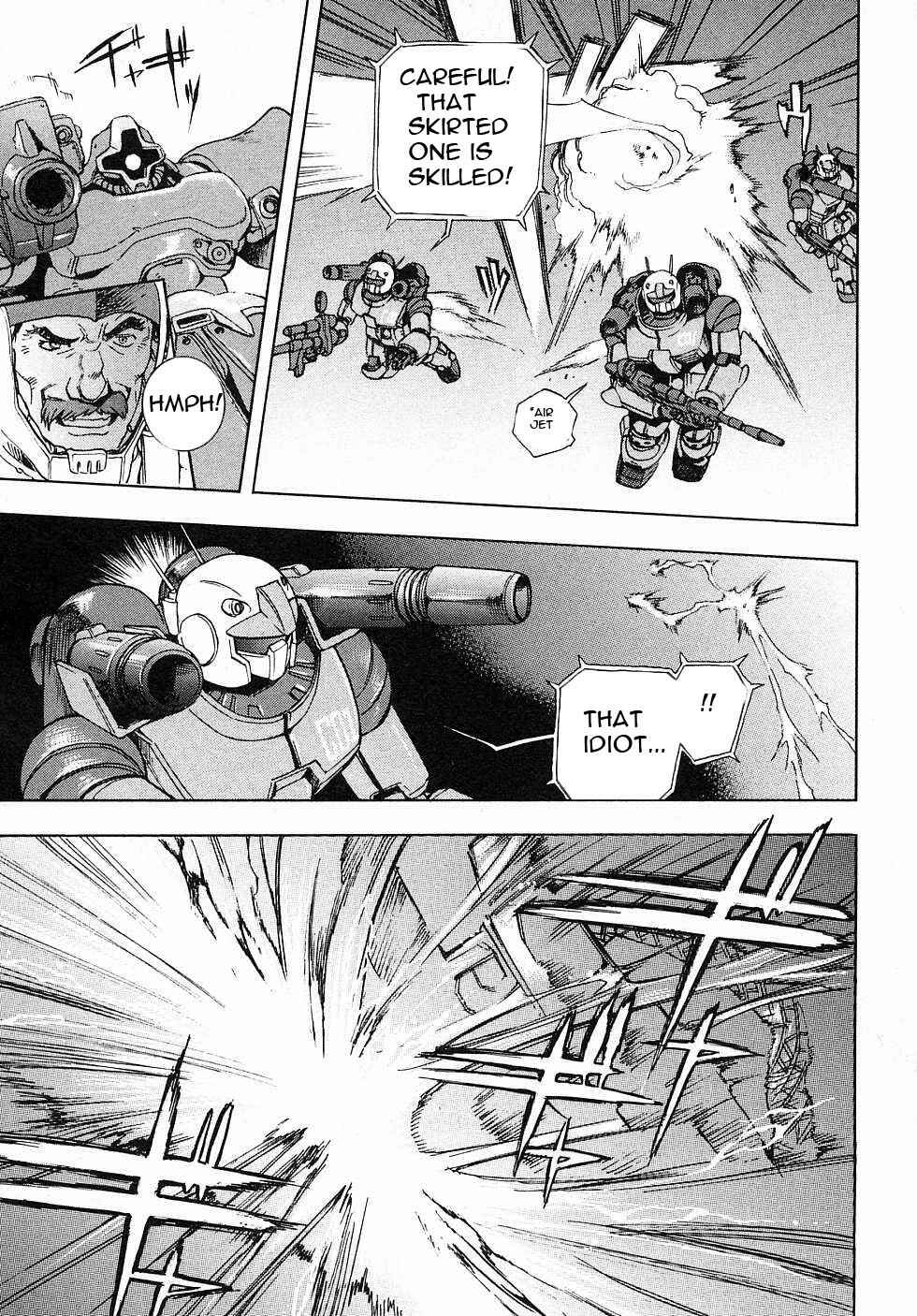 Page 38 Chapter 3 Mobile Suit Gundam Gaiden REBELLION: Space, at the End of a Flash...