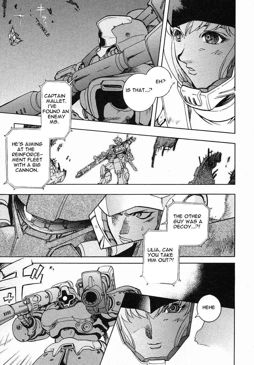 Page 42 Chapter 3 Mobile Suit Gundam Gaiden REBELLION: Space, at the End of a Flash...
