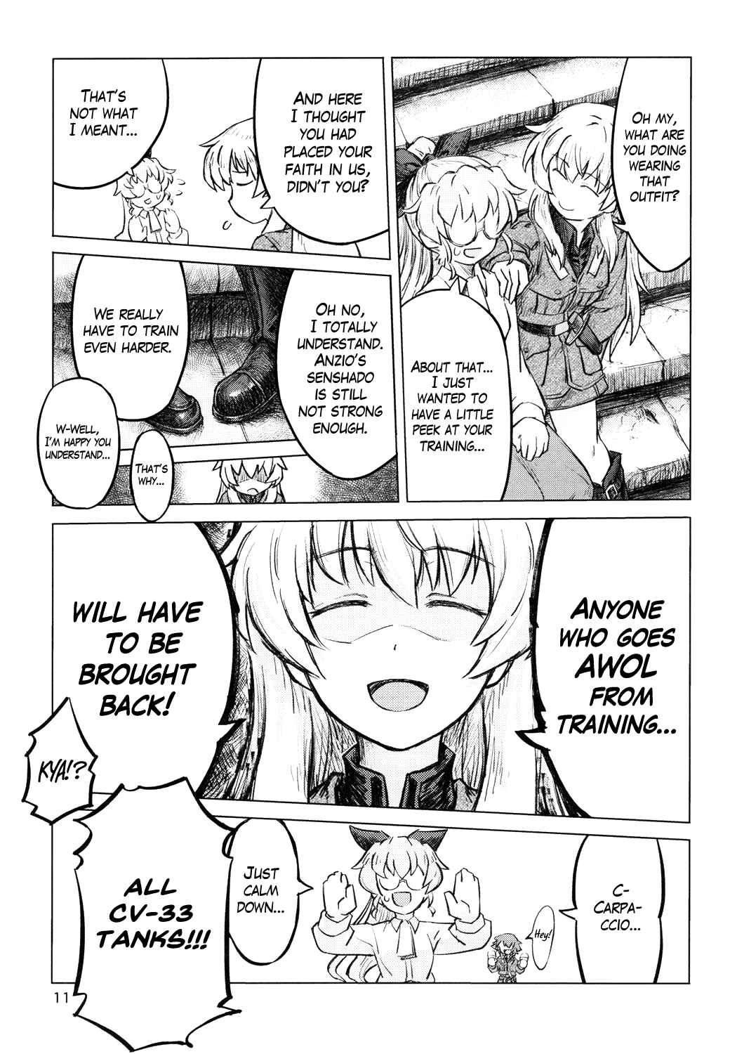 Page 10 Chapter Unknown_10f8 Girls und Panzer - Duce Holiday (Doujinshi)