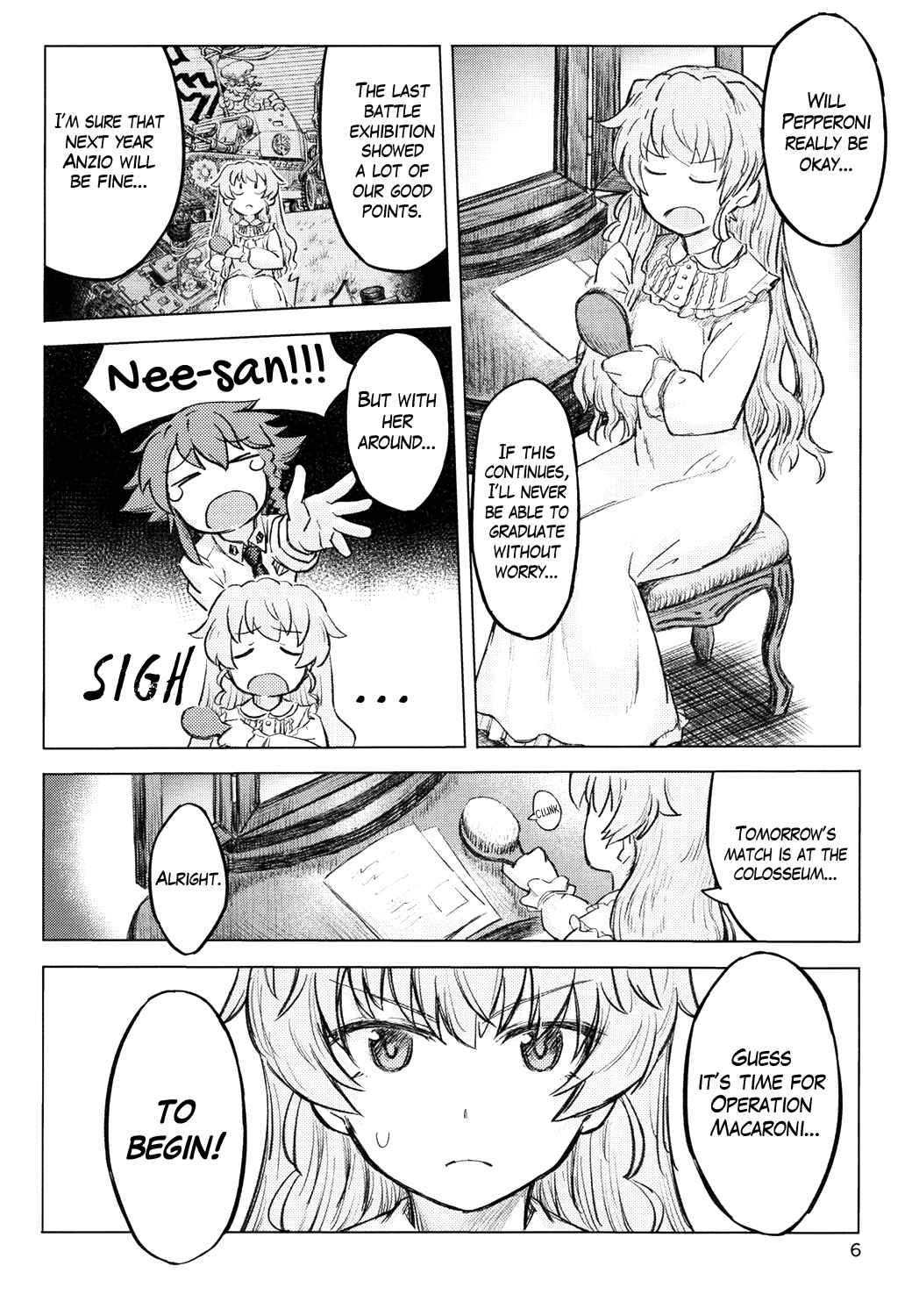 Page 5 Chapter Unknown_10f8 Girls und Panzer - Duce Holiday (Doujinshi)