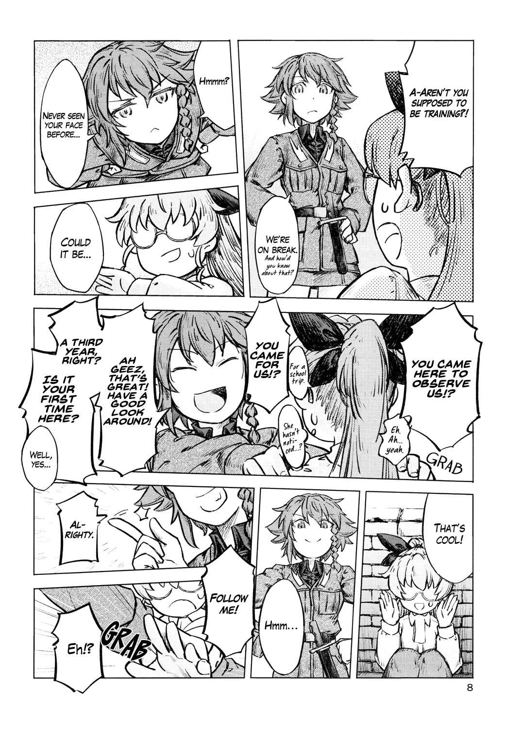Page 7 Chapter Unknown_10f8 Girls und Panzer - Duce Holiday (Doujinshi)