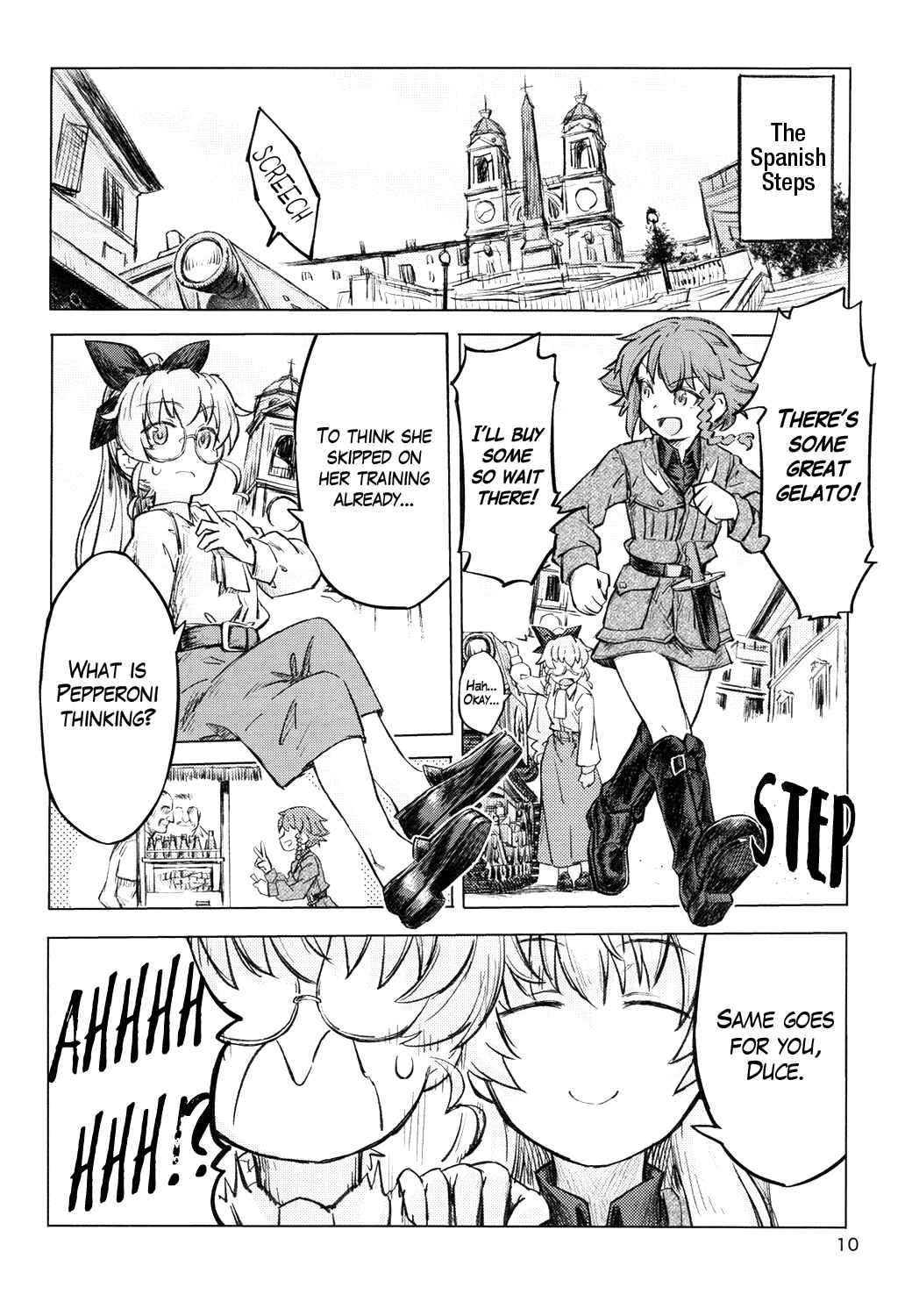 Page 9 Chapter Unknown_10f8 Girls und Panzer - Duce Holiday (Doujinshi)