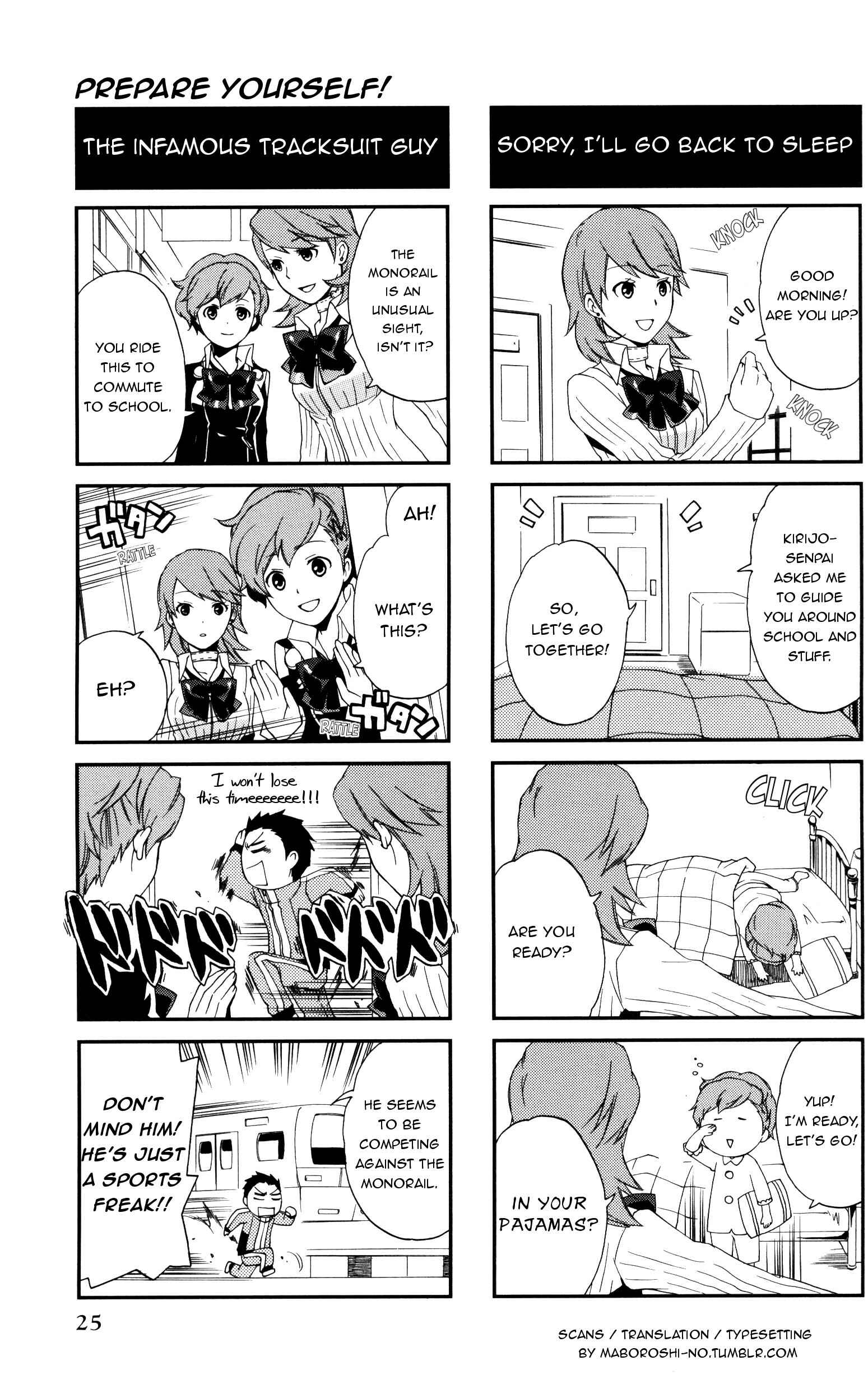 Page 2 Chapter 4 Persona 3 Portable 4Koma Kings