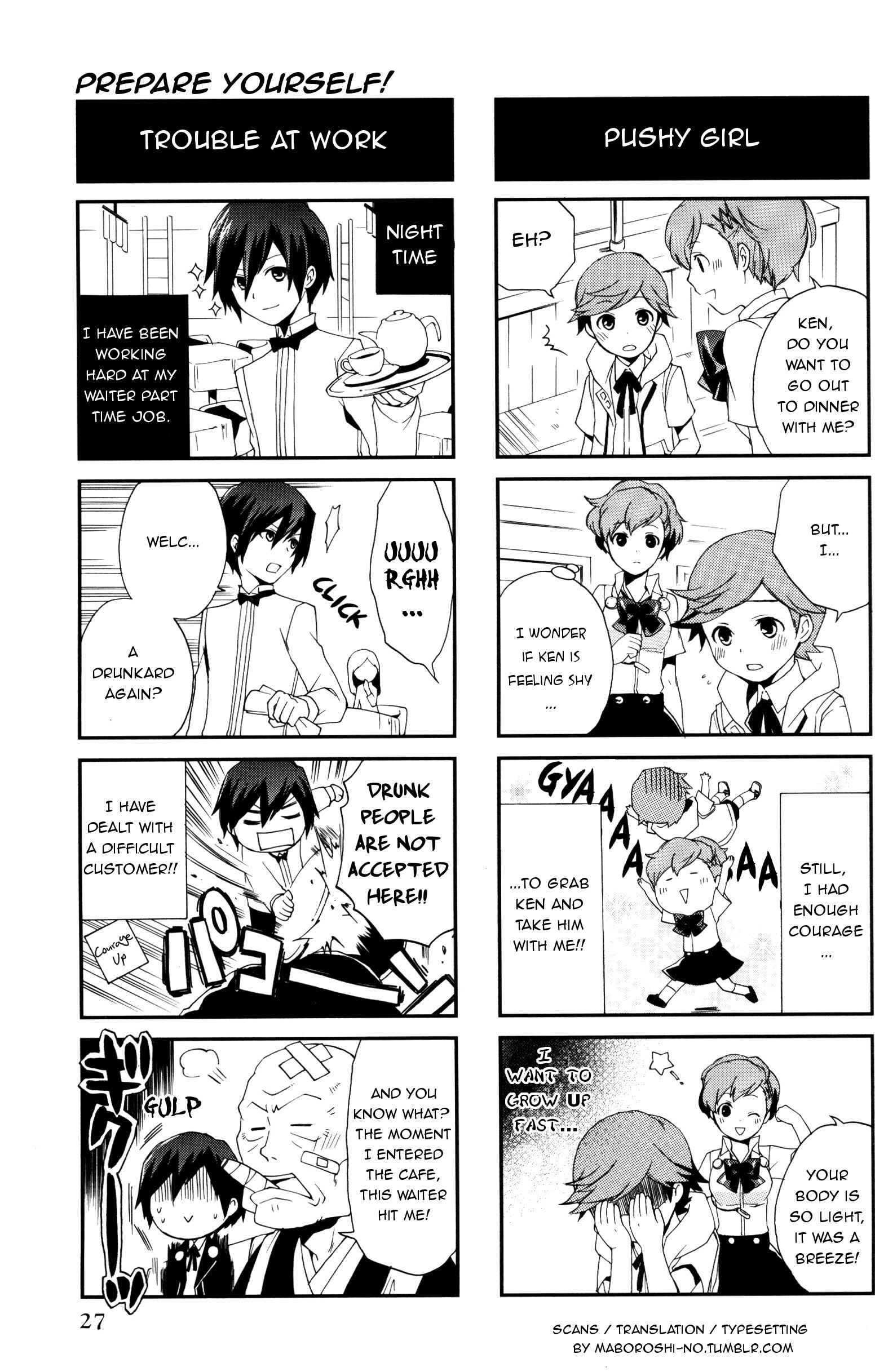 Page 4 Chapter 4 Persona 3 Portable 4Koma Kings