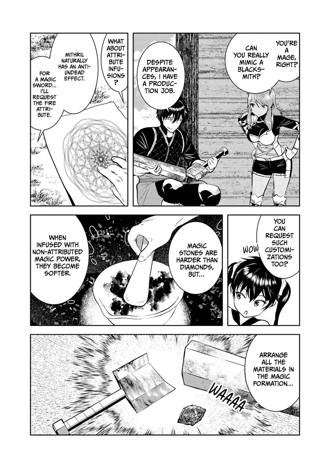 Page 14 Chapter 33 Arafoo Kenja no Isekai Seikatsu Nikki