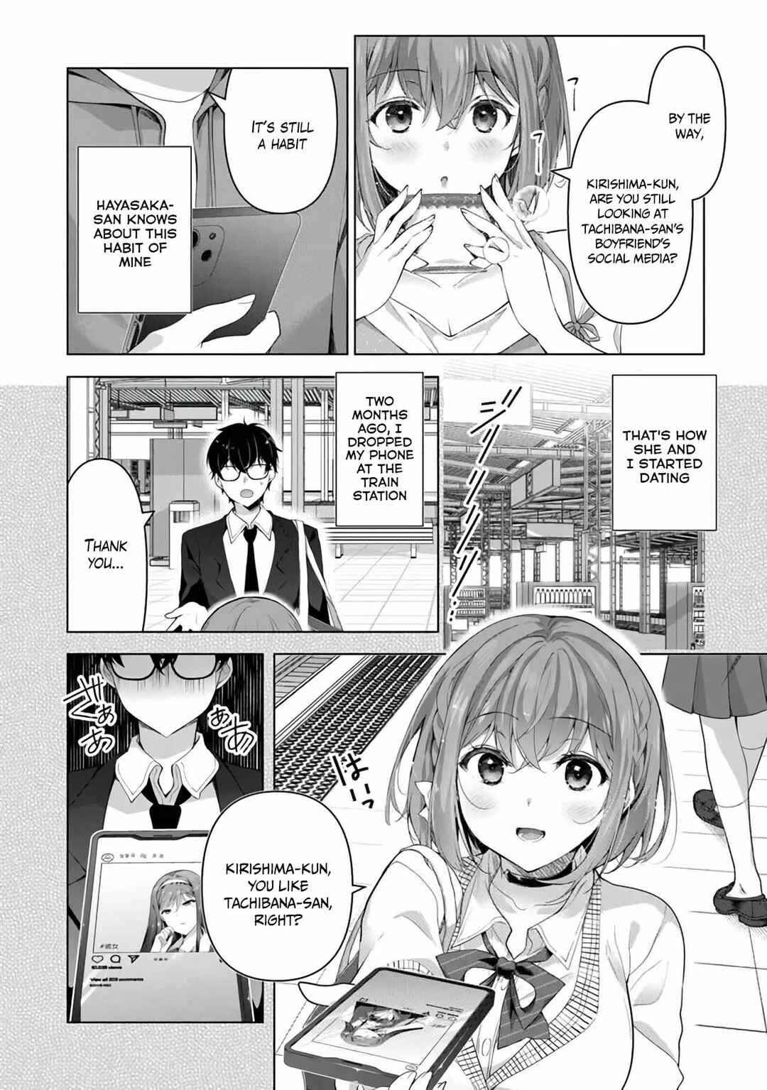Page 11 Chapter 2.2 Watashi, 2-banme no Kanojo de Ii kara.