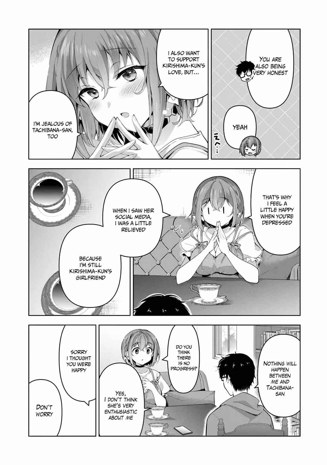 Page 14 Chapter 2.2 Watashi, 2-banme no Kanojo de Ii kara.