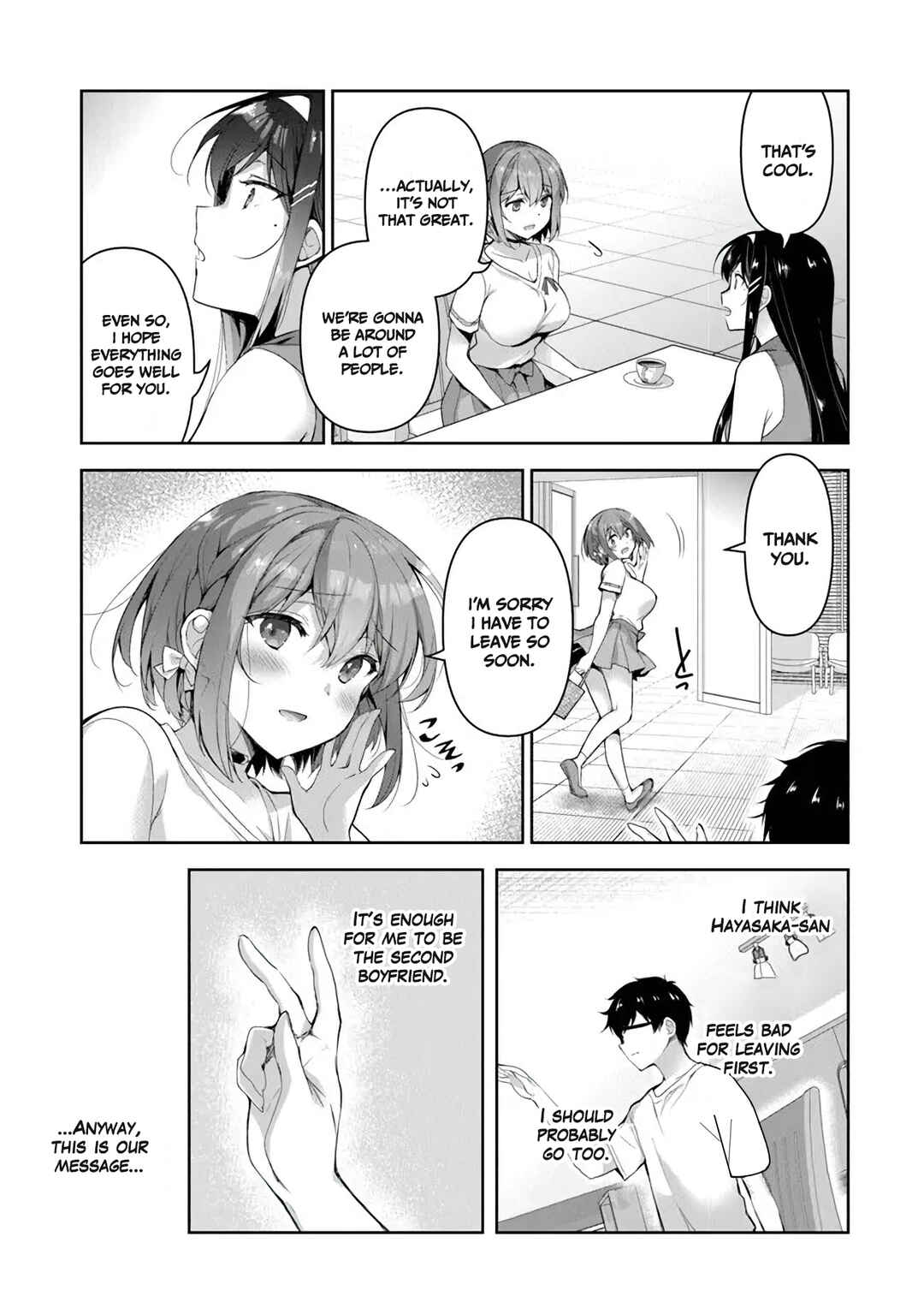 Page 12 Chapter 3.1 Watashi, 2-banme no Kanojo de Ii kara.