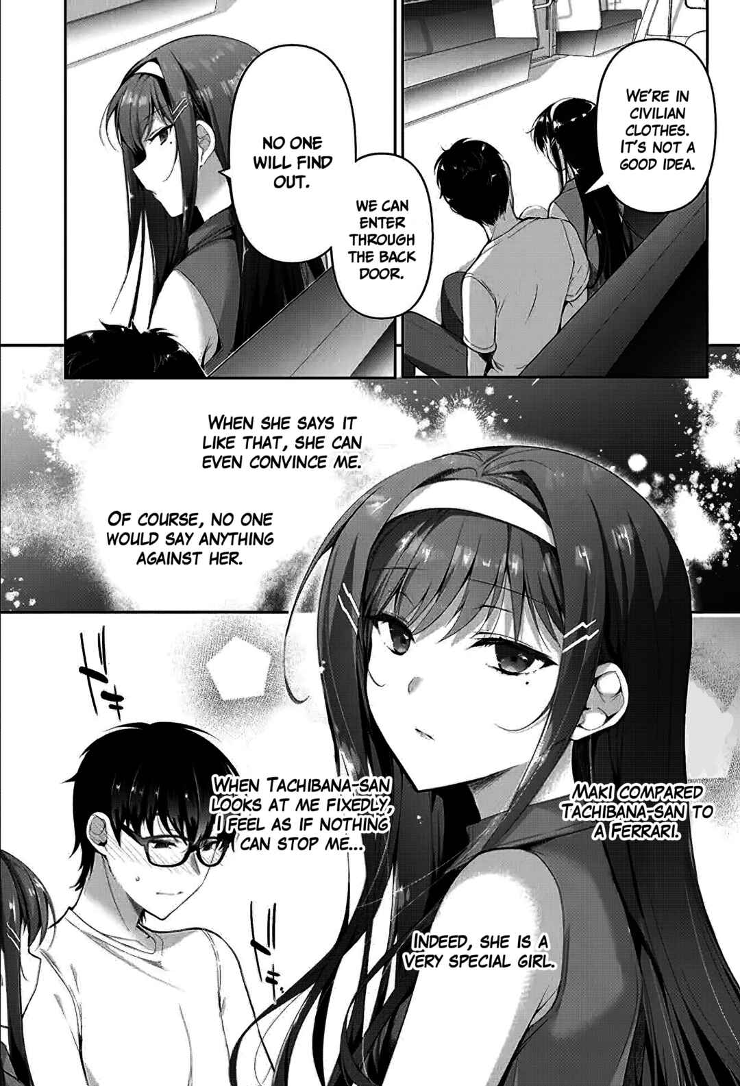 Page 10 Chapter 3.2 Watashi, 2-banme no Kanojo de Ii kara.