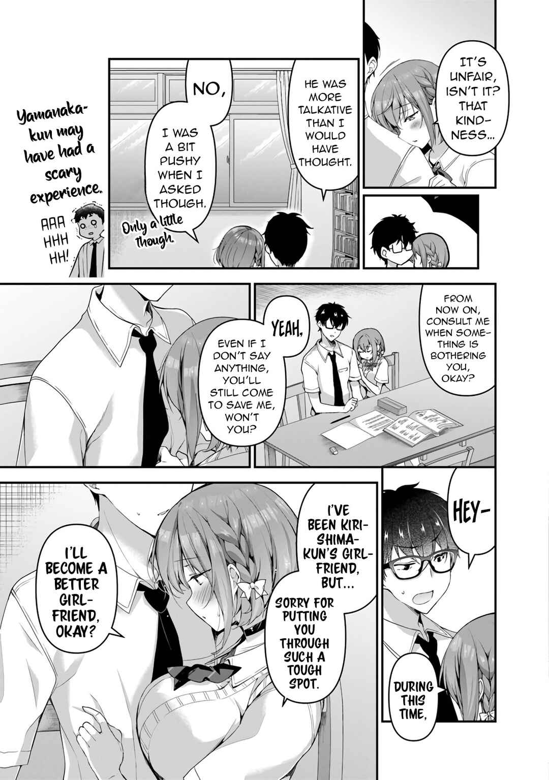 Page 9 Chapter 4.2 Watashi, 2-banme no Kanojo de Ii kara.