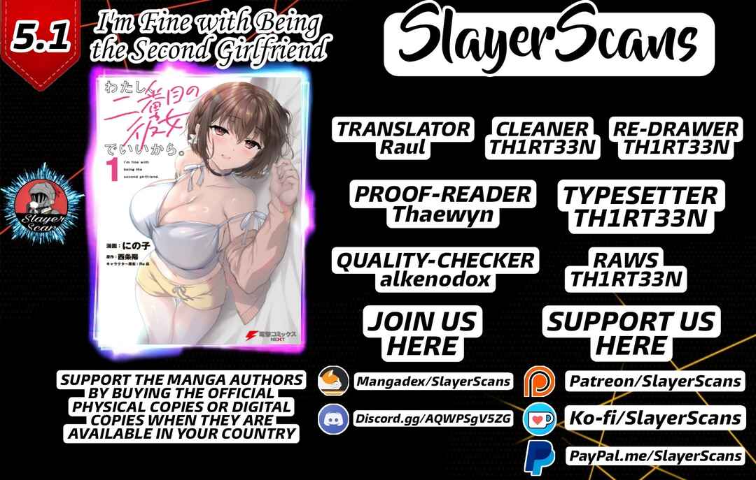 Page 1 Chapter 5.1 Watashi, 2-banme no Kanojo de Ii kara.