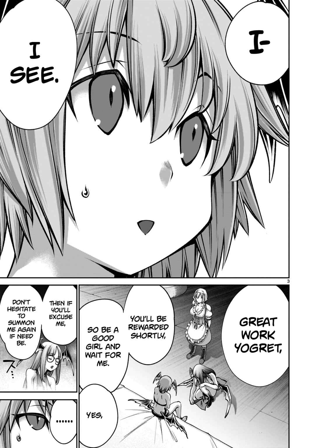 Page 3 Chapter 10 Saikyou Skill Inochigoi de Kuyashii Kedo Musou Shichau Moto Maou-sama no Sekai Seifuku Katsudou