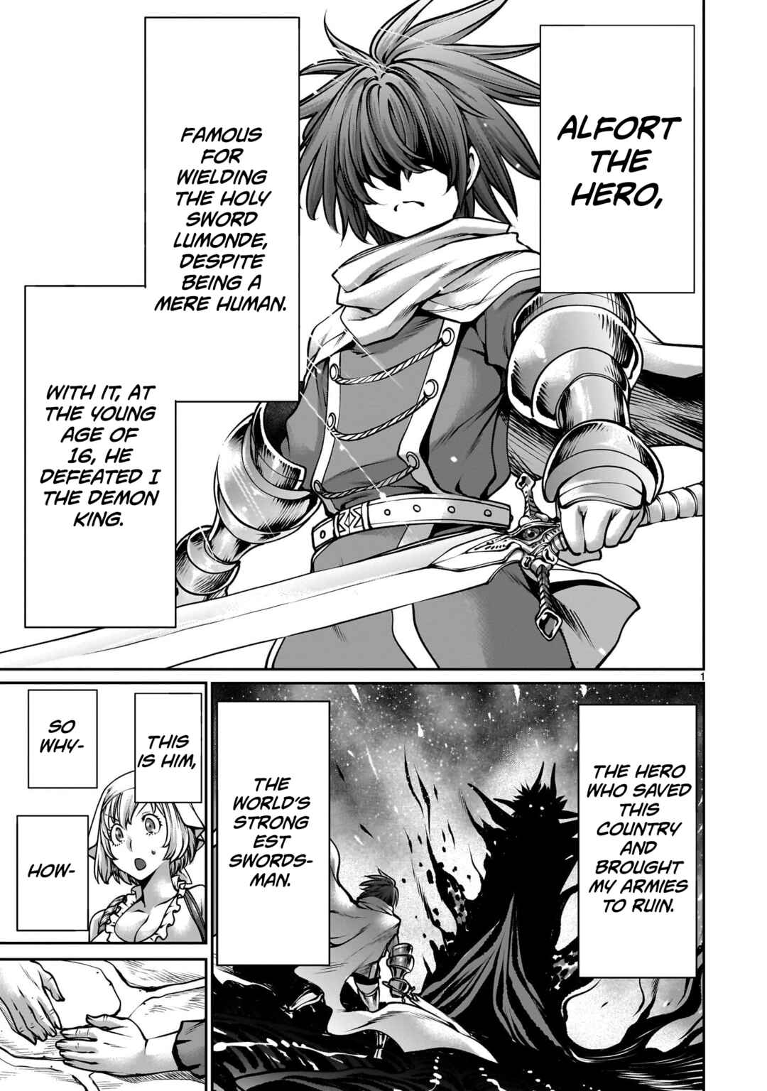 Page 1 Chapter 3 Saikyou Skill Inochigoi de Kuyashii Kedo Musou Shichau Moto Maou-sama no Sekai Seifuku Katsudou