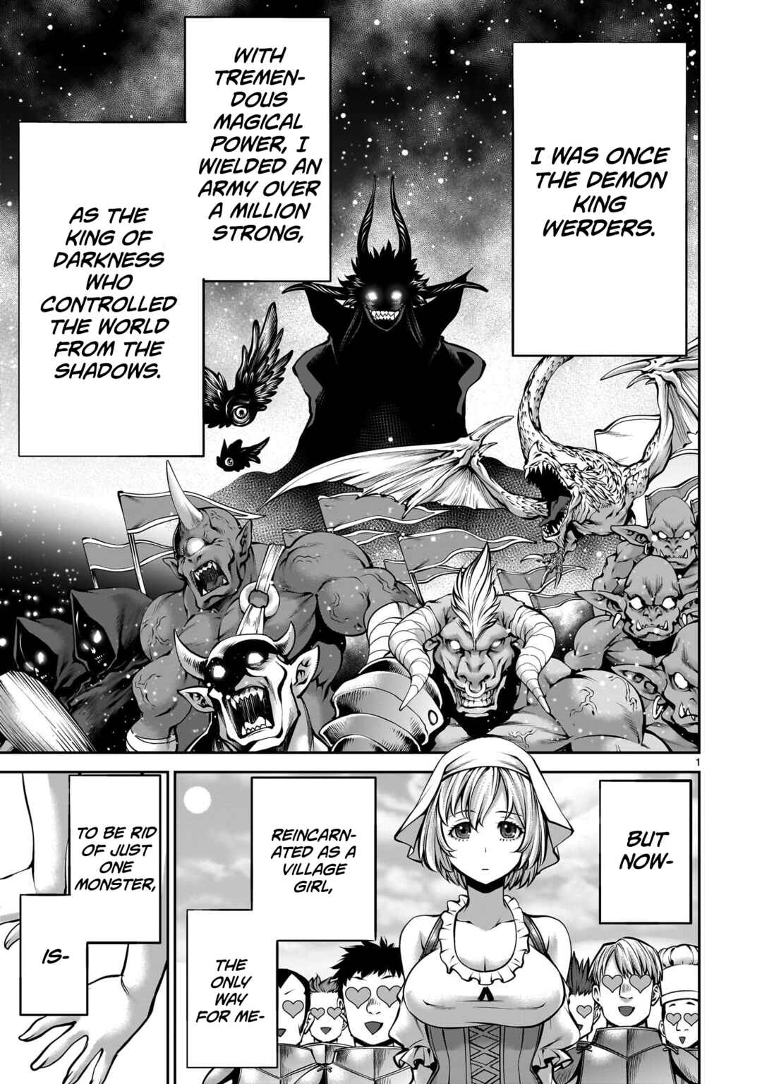 Page 1 Chapter 2 Saikyou Skill Inochigoi de Kuyashii Kedo Musou Shichau Moto Maou-sama no Sekai Seifuku Katsudou