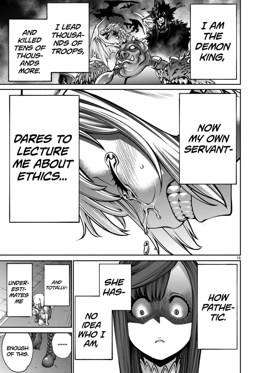 Page 14 Chapter 11 Saikyou Skill Inochigoi de Kuyashii Kedo Musou Shichau Moto Maou-sama no Sekai Seifuku Katsudou