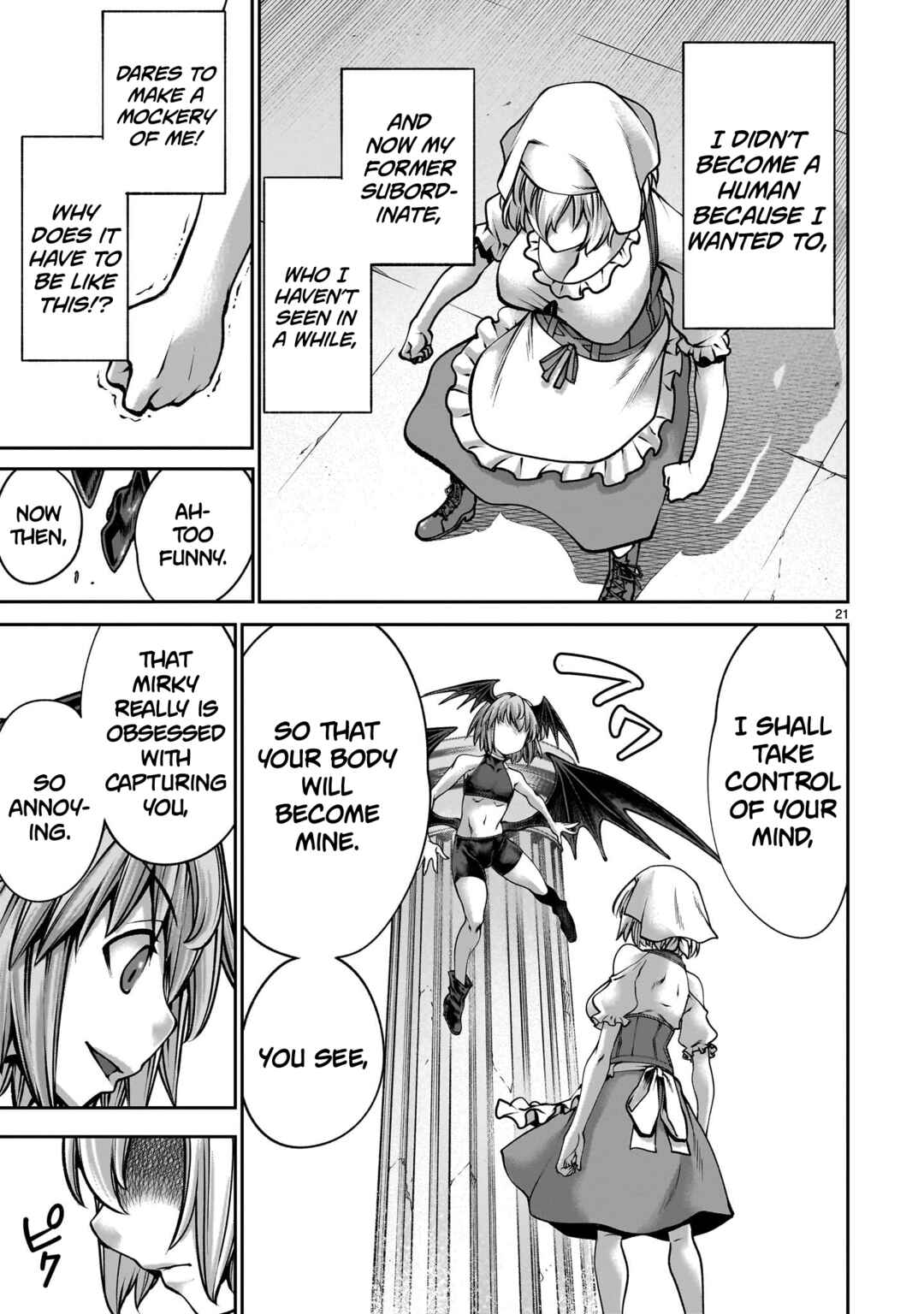 Page 21 Chapter 7 Saikyou Skill Inochigoi de Kuyashii Kedo Musou Shichau Moto Maou-sama no Sekai Seifuku Katsudou