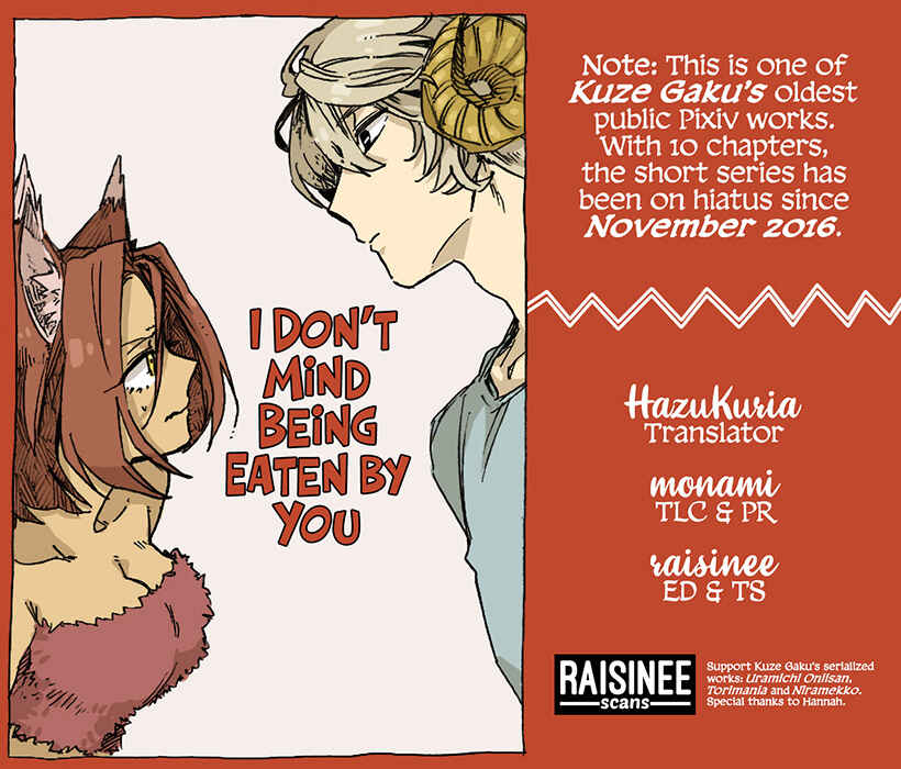 Page 1 Chapter 5 I Dont Mind Being Eaten by You