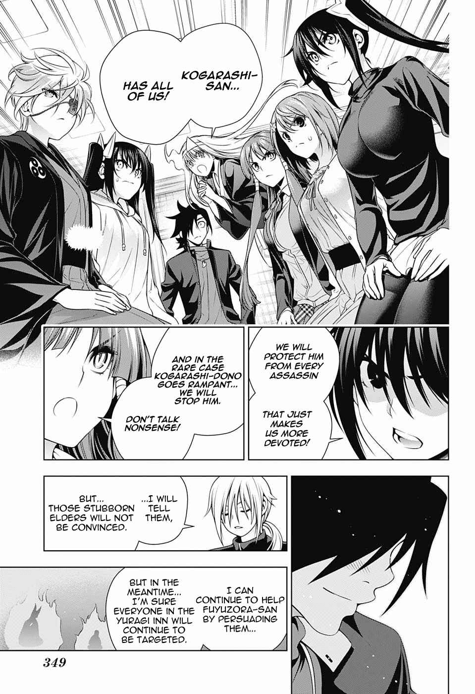 Page 8 Chapter 167 Yuragi-sou no Yuuna-san