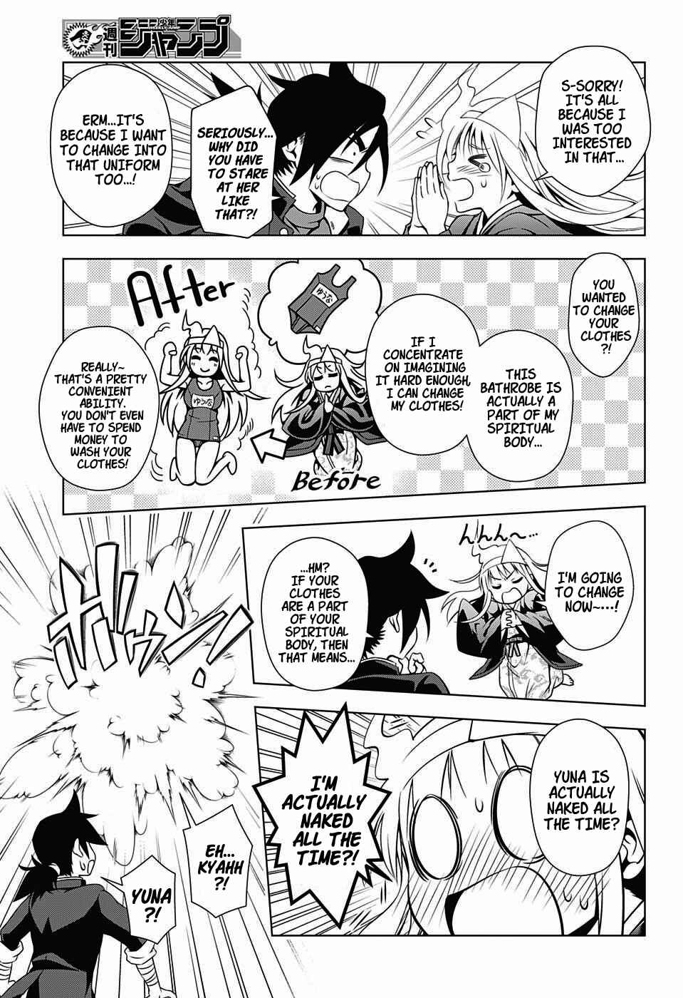 Page 9 Chapter 4 Yuragi-sou no Yuuna-san
