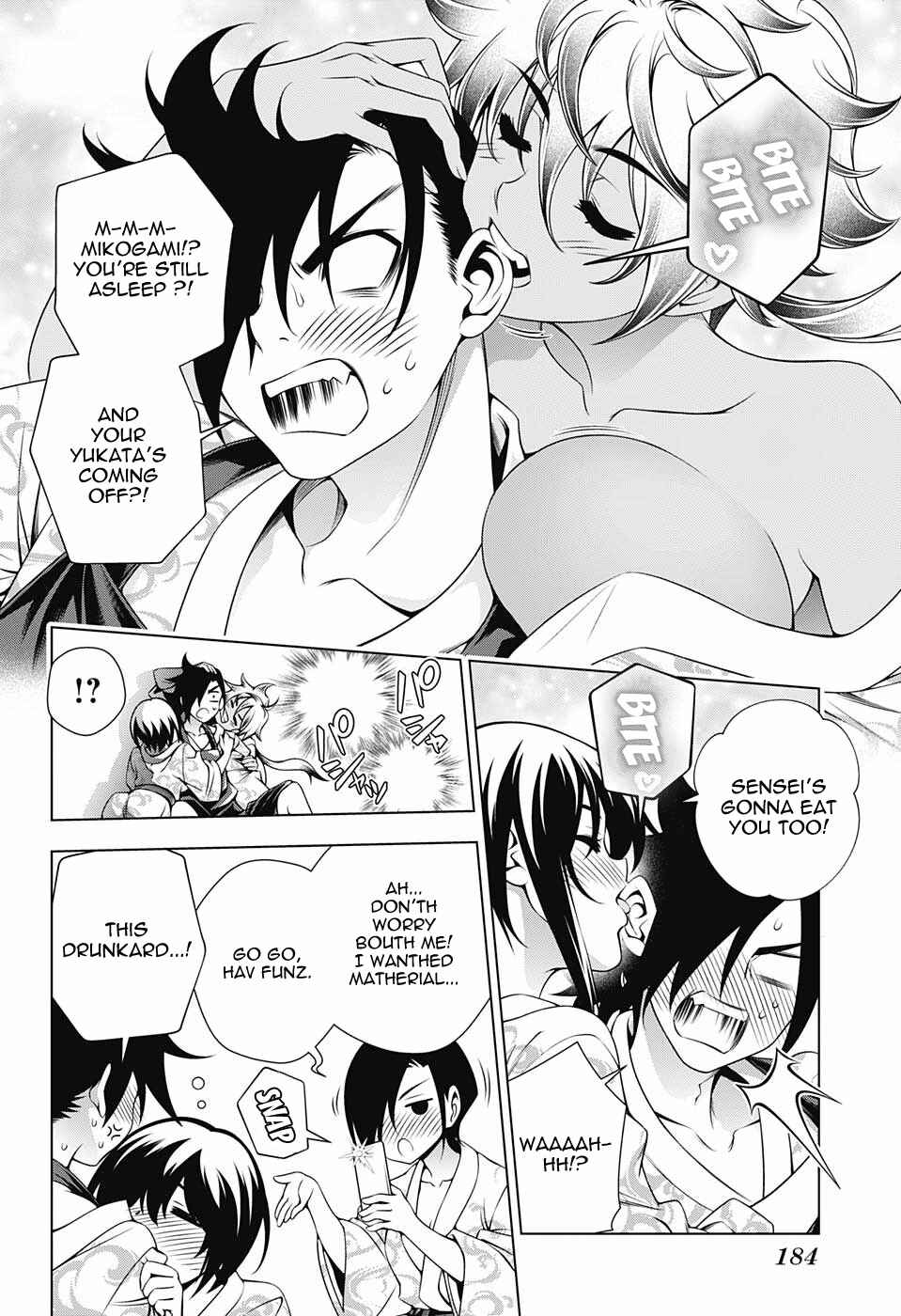 Page 12 Chapter 111 Yuragi-sou no Yuuna-san