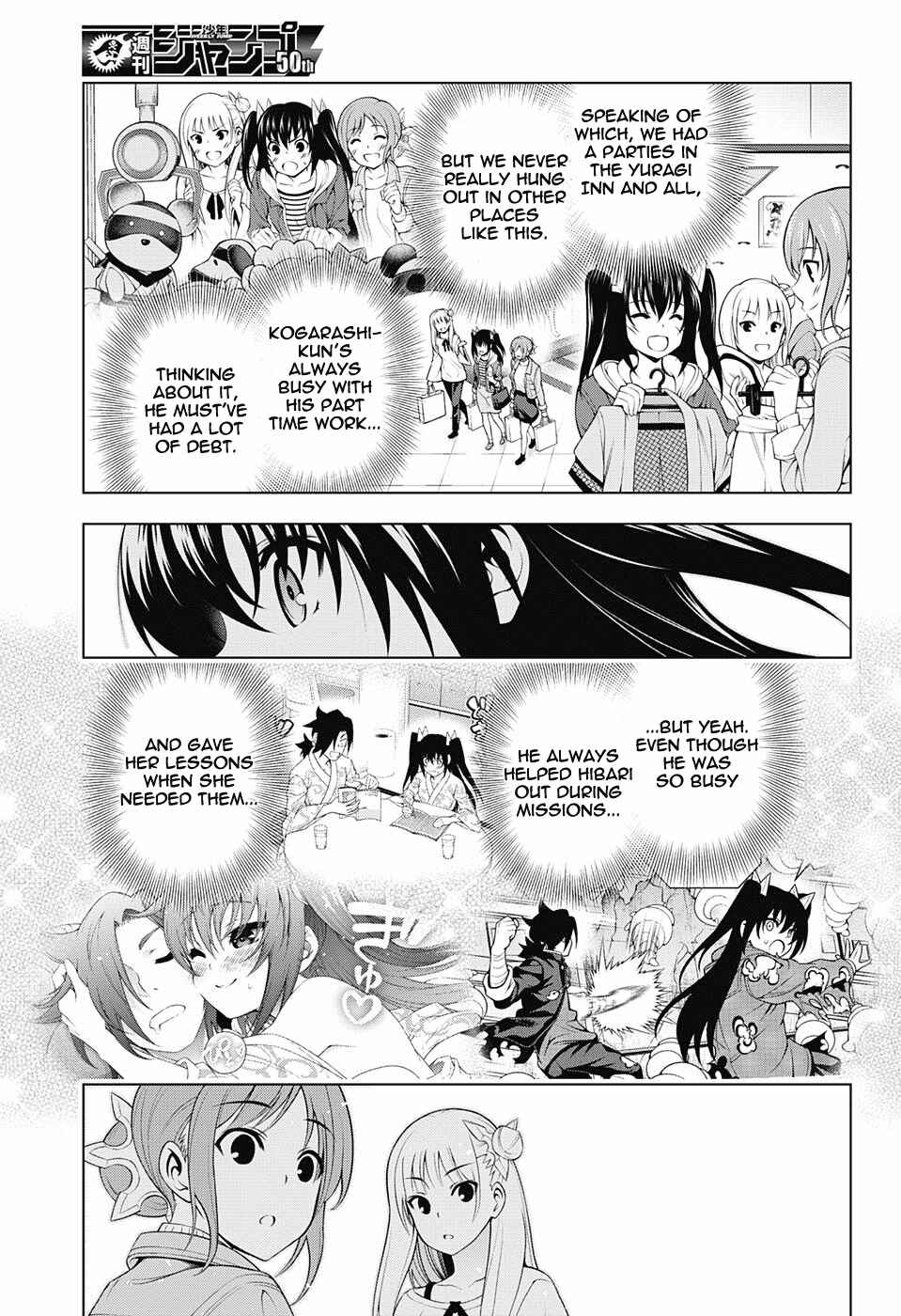 Page 13 Chapter 102 Yuragi-sou no Yuuna-san