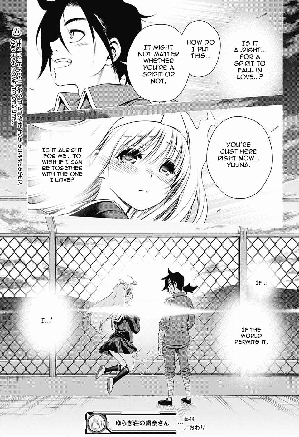 Page 19 Chapter 44 Yuragi-sou no Yuuna-san