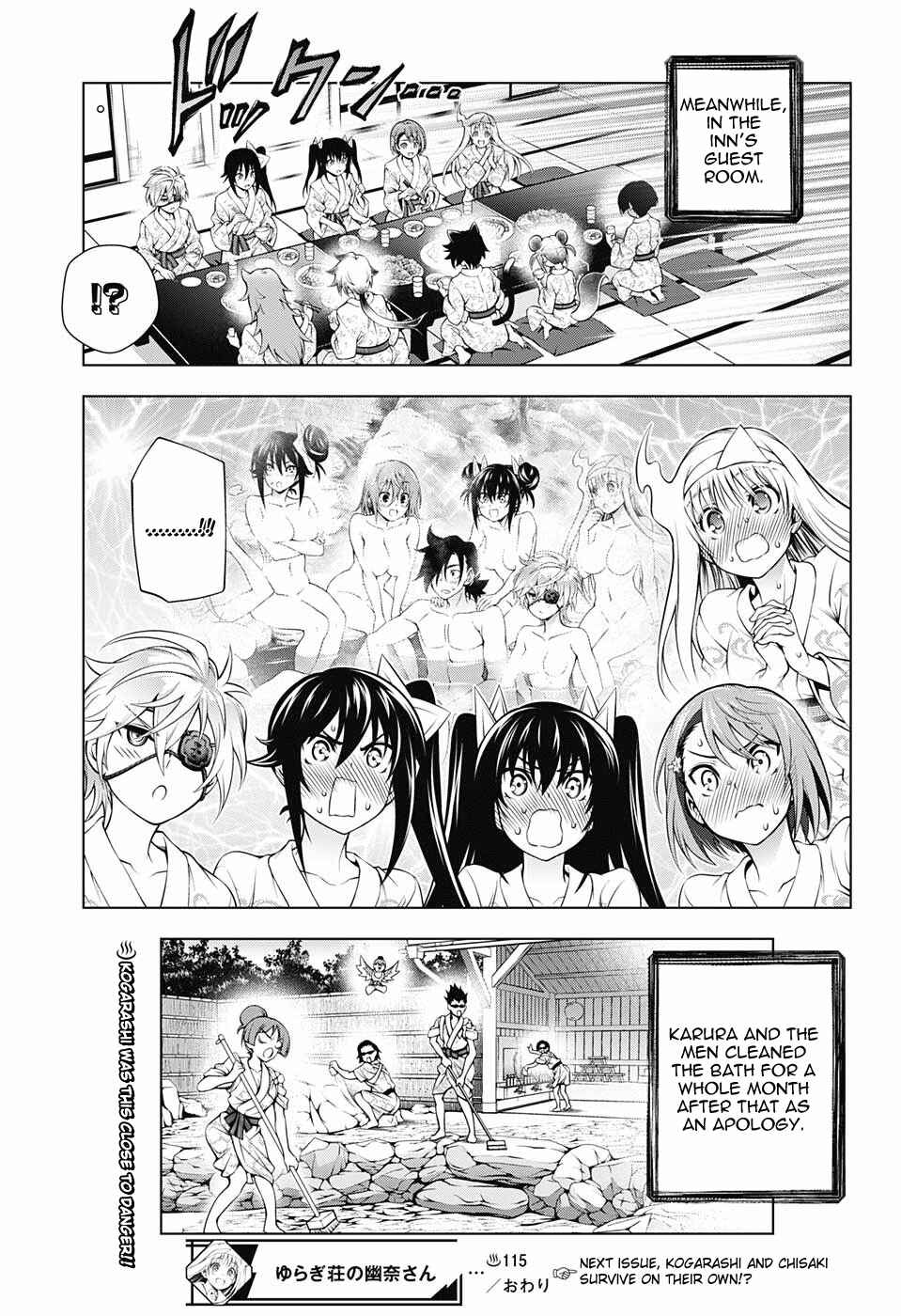 Page 18 Chapter 115 Yuragi-sou no Yuuna-san