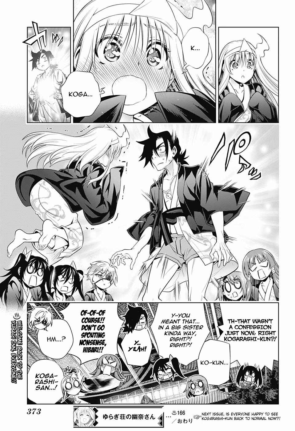 Page 18 Chapter 166 Yuragi-sou no Yuuna-san