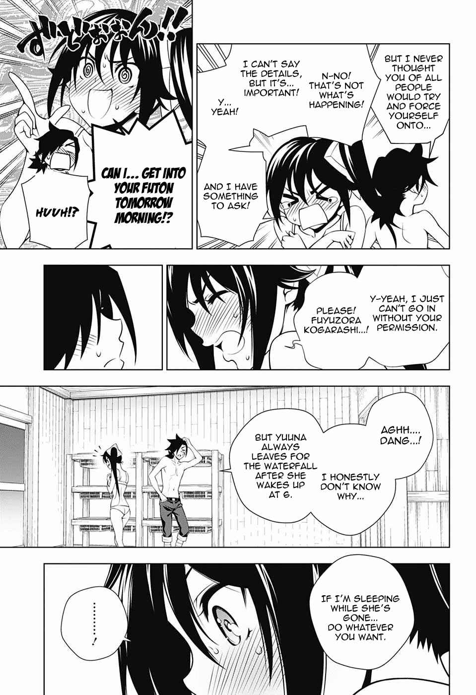 Page 13 Chapter 109 Yuragi-sou no Yuuna-san